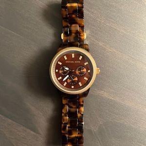 Michael Kors Tortoise Watch